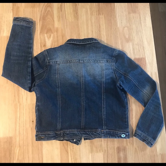 Jou Jou US Girls size XL jean jacket. Can fit as Ladies XS or S. - Picture 2 of 2